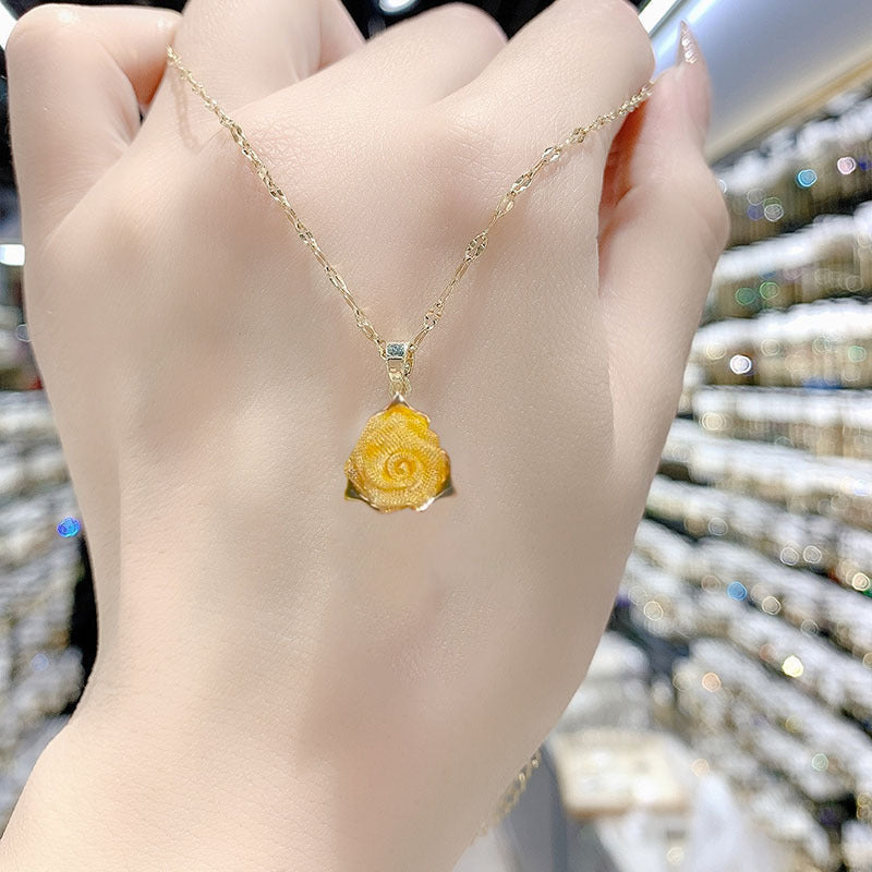 💎🔥Cumpărați 1 obțineți 1 gratuit🔥🎀Cercei unici de lux, ușori, noi 2025, cercei metalici de înaltă calitate cu trandafir-4012725