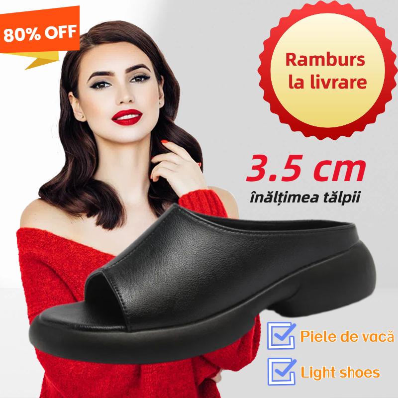 🔥【35-42】2025 Noua sandale retro confortabile din piele de vacă cu talpă moale-3928964