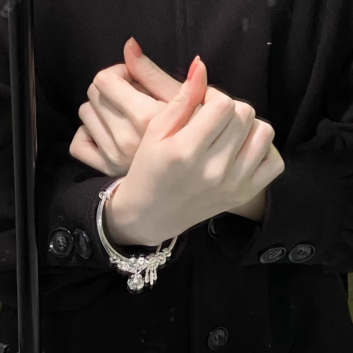 【30%OFF】✨【Cumpărați 1 obțineți 1 gratuit】Brățară reglabilă din argint 925-4025691