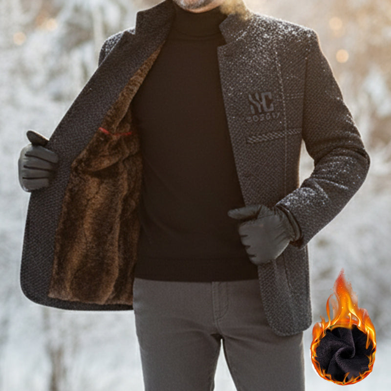 ✨50% kedvezmény! ✨Férfi télikabát, 3D szabású, vastag és szélálló, kötelező darab a hidegben. ❄️✨【40-90 kg】