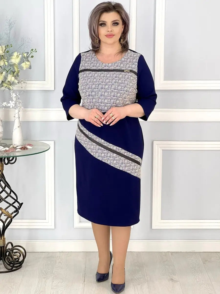 💖💖【S-5XL】]Noua rochie eleganta de inalta calitate pentru toamna si iarna-3855146