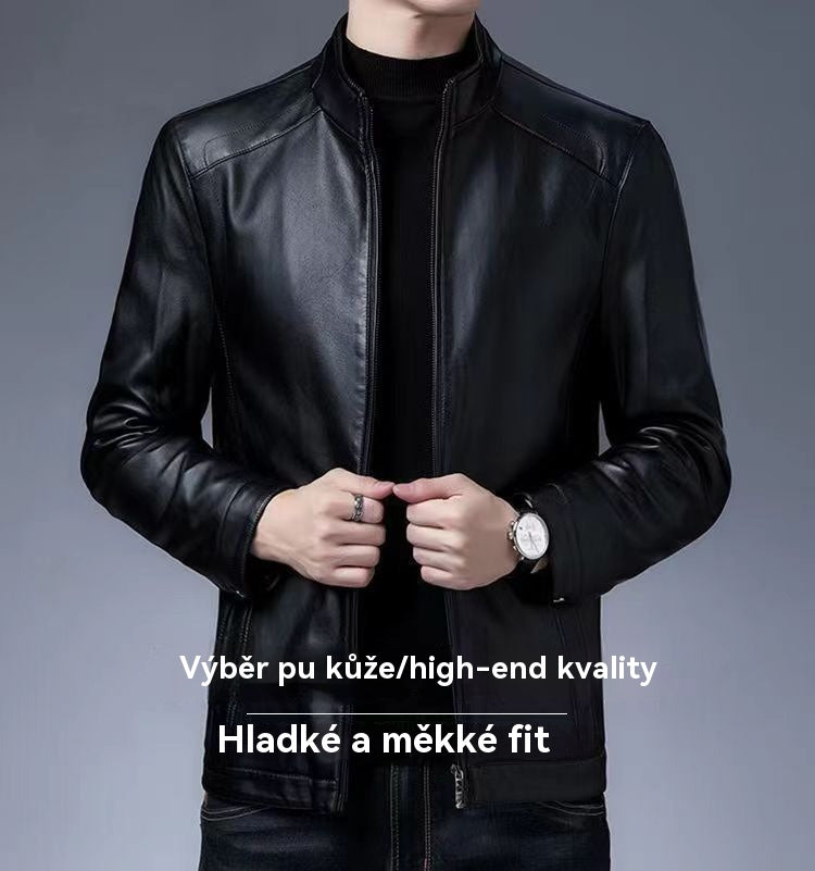 【M-3XL】Nová podzimní/zimní bunda z tlusté ovčí kůže s fleecovou podšívkou v tátově stylu-4187296