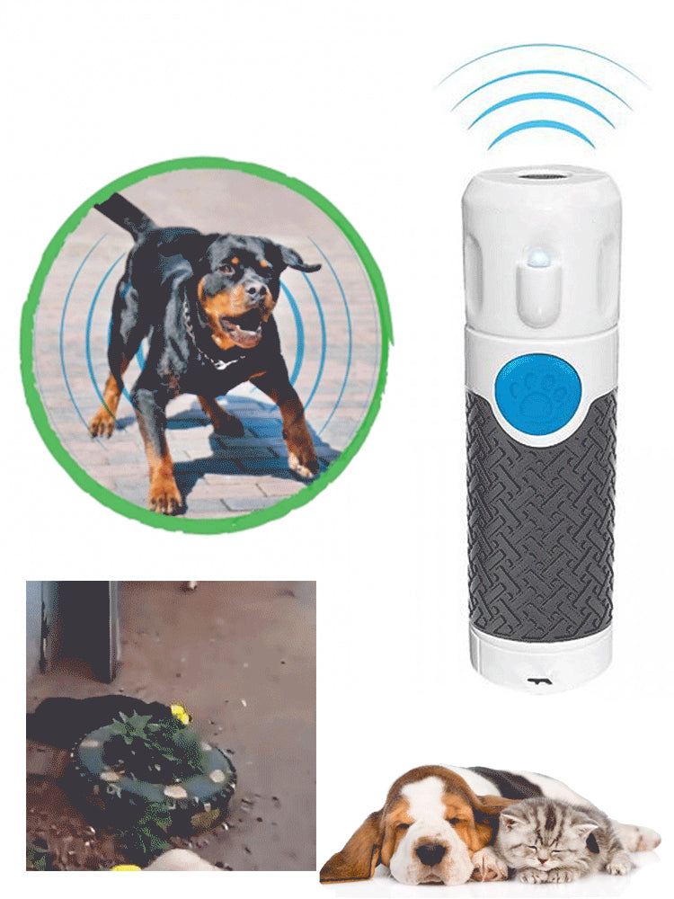 👪🔥¡Este repelente de perros ultrasónico puede protegerte a ti y a tu familia!-4119974