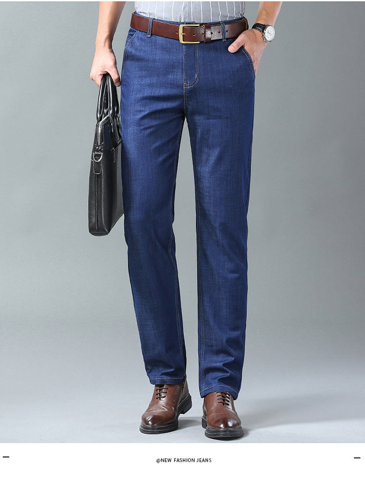 👖👖 Preproste, ležerne in vsestranske moške prevelike kavbojke 2026-4258191