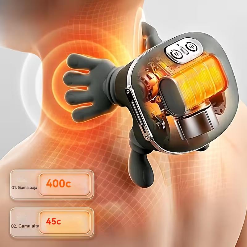 💆‍♀️Nowa wersja przenośnego masażera szyi i ramion z akumulatorem i dużą pojemnością.-4230022