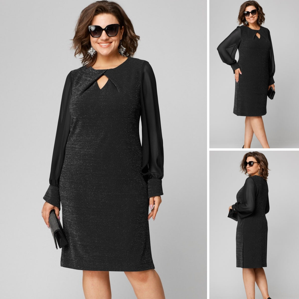 【S-5XL】Rochie nouă la modă și elegantă-3843880