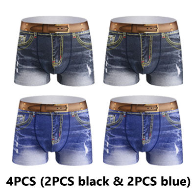 🩳【Cumpără 4, primești 4 gratis】Boxeri respirabili din bumbac pentru bărbați-3970880