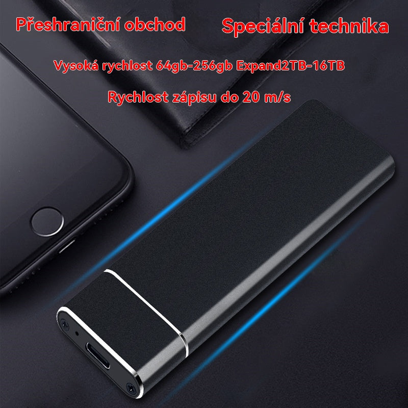Poslední den, sleva 50 %【20T】🔥Nový přenosný vysokorychlostní a velkokapacitní mobilní pevný disk-4144947