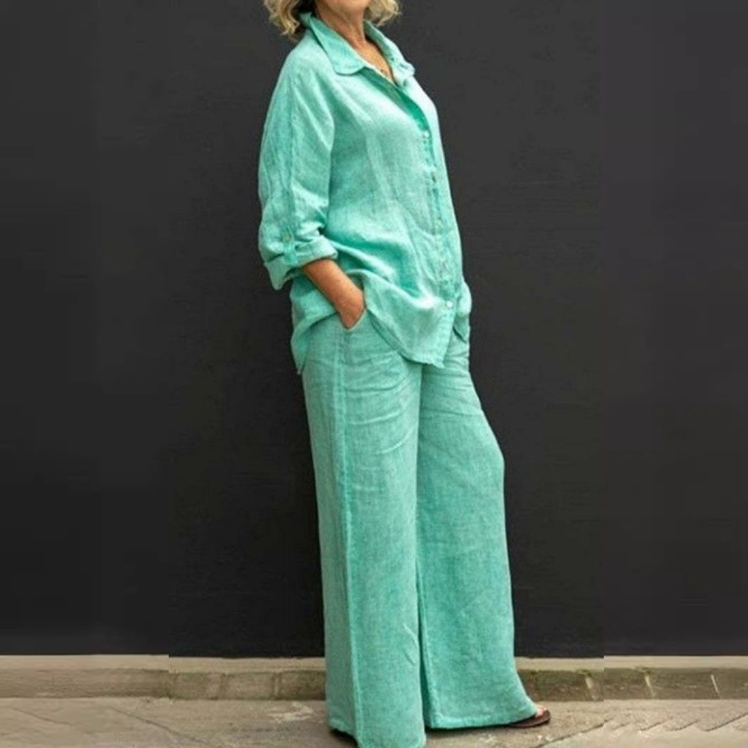 【S-5XL】Plus Size Νέο σετ γυναικείων πουκαμίσου 2026: Casual Urban Independent Women's Wear