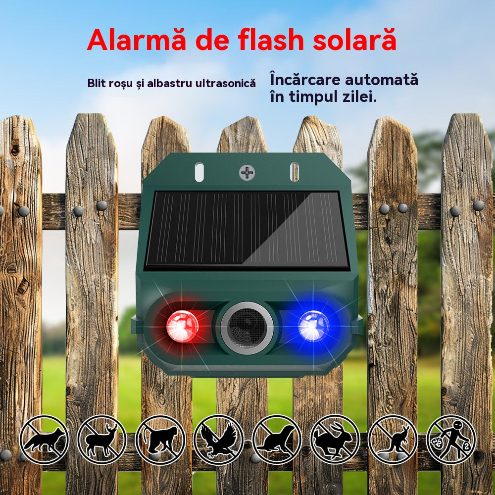 【🔥Cumpărați 1, primiți 1 gratuit】🔥Repelent solar cu ultrasunete pentru animale pentru exterior Repelent pentru păsări-3981753