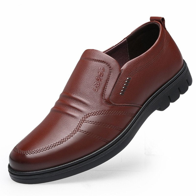 🔥Oferta ograniczona czasowo🔥【39-44】Meskie skorzane buty biznesowe-4234856