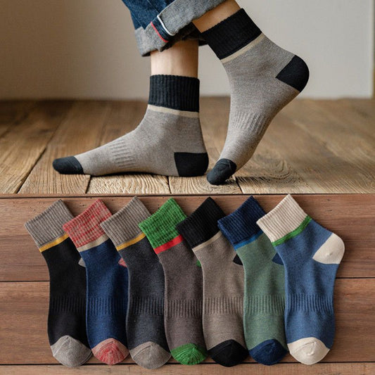 😍🧦【10 pares】Calcetines de algodón antibacterianos y desodorizantes.-4120001