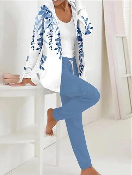 💃 Nowa oferta, kup 1 i otrzymaj 1 gratis 💖 Nowy, prosty bawełniany komplet na jesień i zimę 2026-4236989