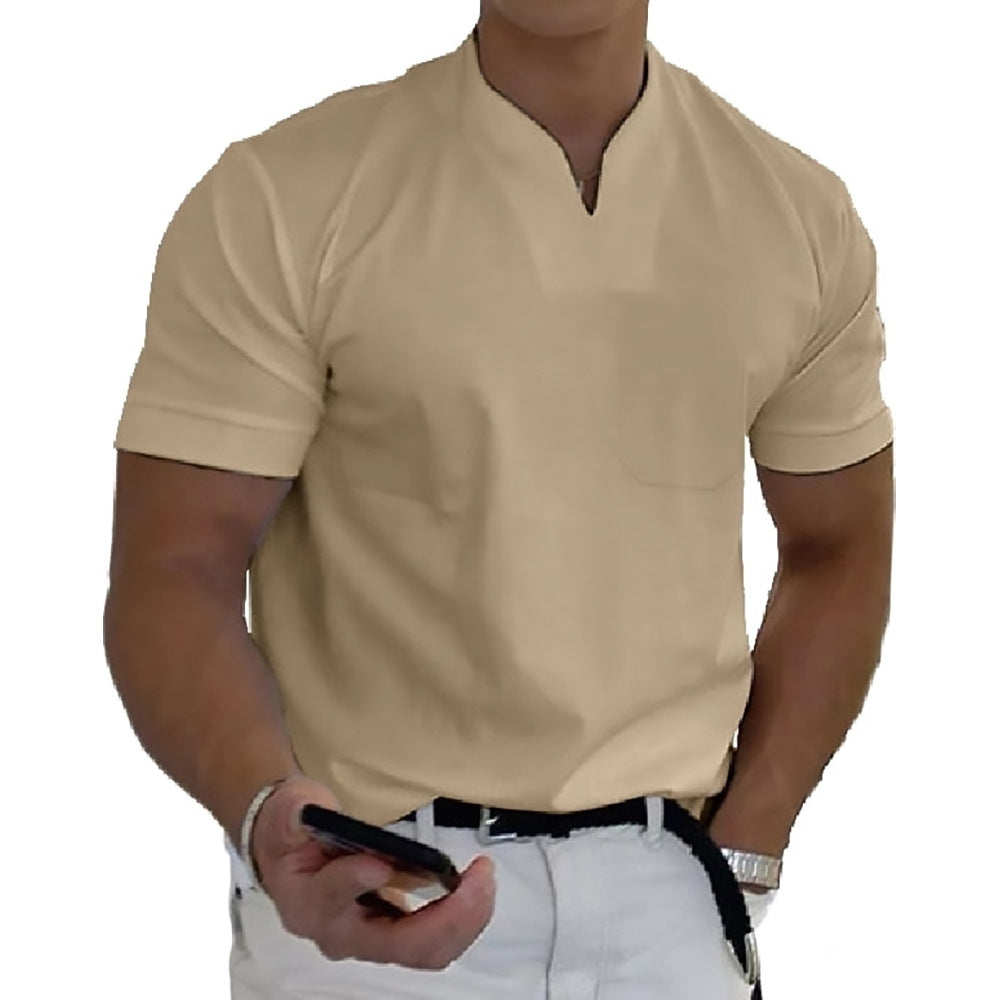 【Cumpărați 1, primiți 1 gratuit】【S-5XL】 Cămașă elastică pentru bărbați din bumbac cu mânecă scurtă de vară 2025-3912164