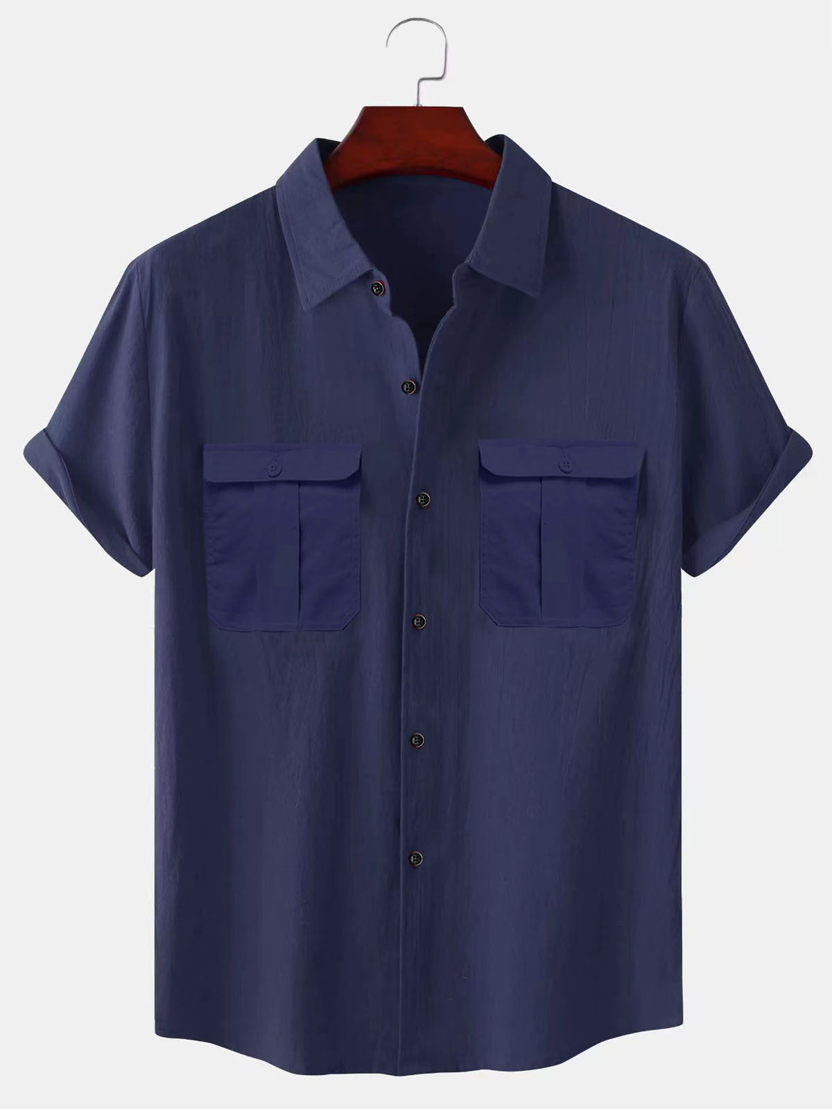 【🔥Reduceri de vară🔥】✨🎉【M-5XL】Cămașă bărbătească de vară nouă, simplă, casual, din in, 2025-4001315