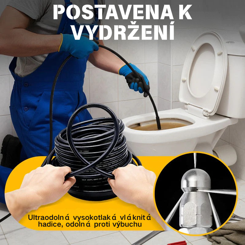 🔗Narzędzie do czyszczenia śmieci podłączane do myjni samochodowej 🚰Odkurzacz do śmieci w łazience/kuchni 🧹Silny strumień wody do szybkiego uwalniania, odporny na wysokie ciśnienie i szczelny 💧Niezbędny w każdym domu-4208221