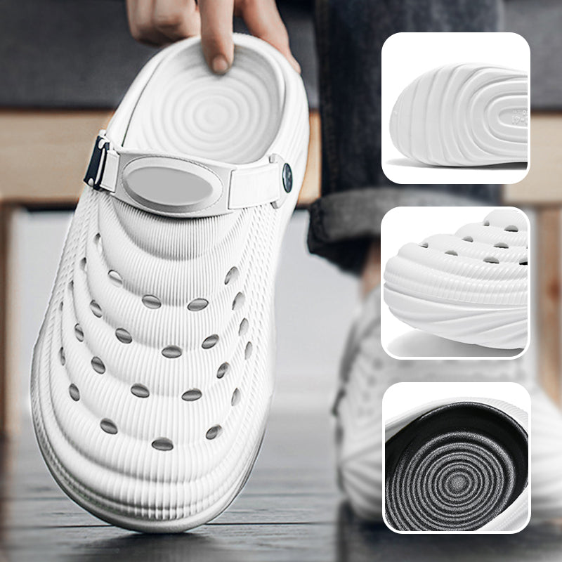 [Cumpără 1 Primești 1 Gratuit]🔥【36-45】Pantofi de plajă antiderapanți cu vârf dublu de vară-4011597