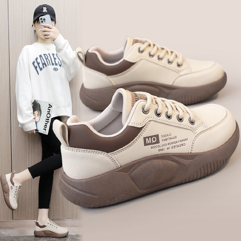 👟【35-40】Modne buty casualowe z grubą podeszwą, nowy model, 2026