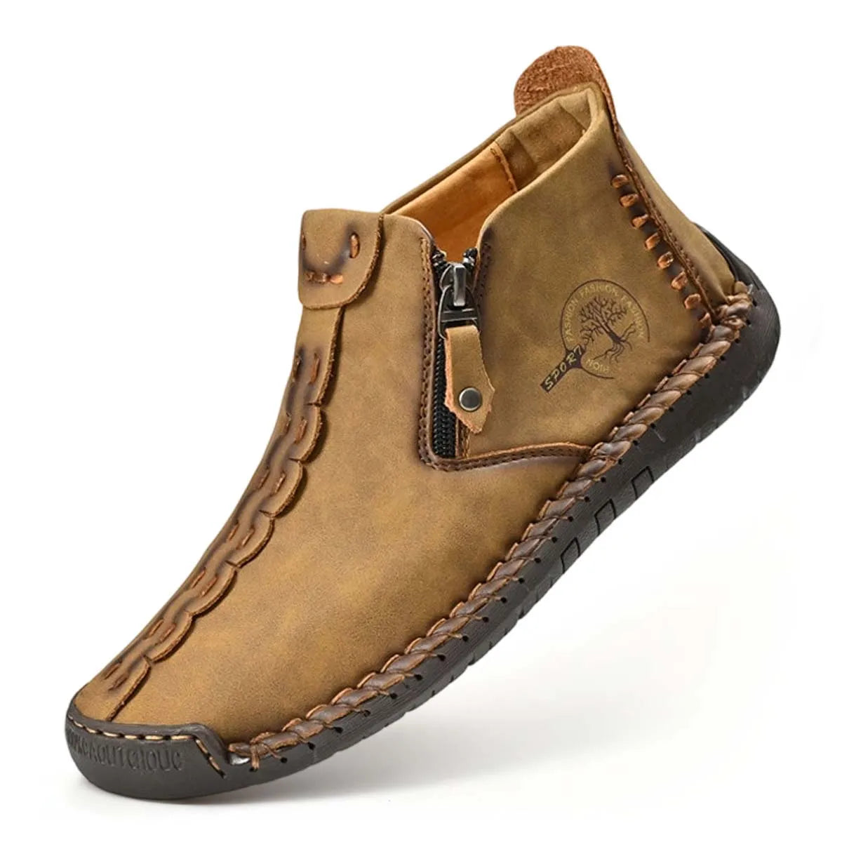 Nowe, męskie, zimowe, krótkie buty Martin z zamkiem, 2025【38-48】-4135771