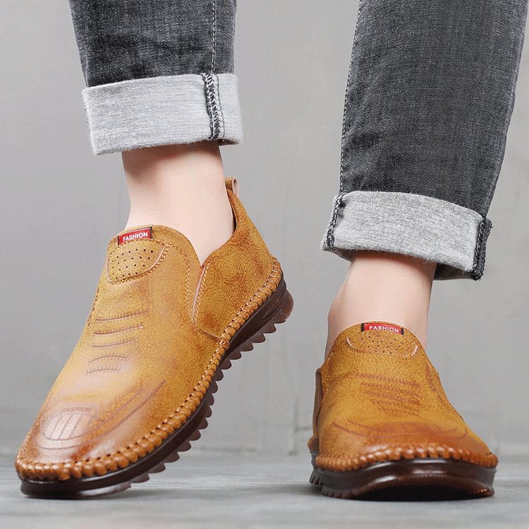 🔥【Oferta ograniczona czasowo】🔥Ręcznie robione, oddychające i wygodne buty ze skóry bydlęcej 2026-4234844
