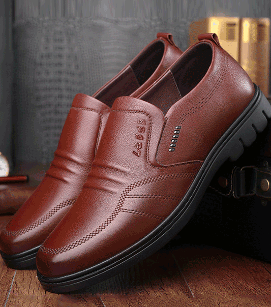 🔥Oferta ograniczona czasowo🔥【39-44】Meskie skorzane buty biznesowe-4234856