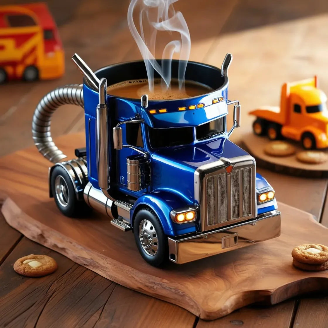 🚛【Cumpărați  unul și primiți unul gratuit】Căni de cafea lucrate manual, în formă de camion-4062659