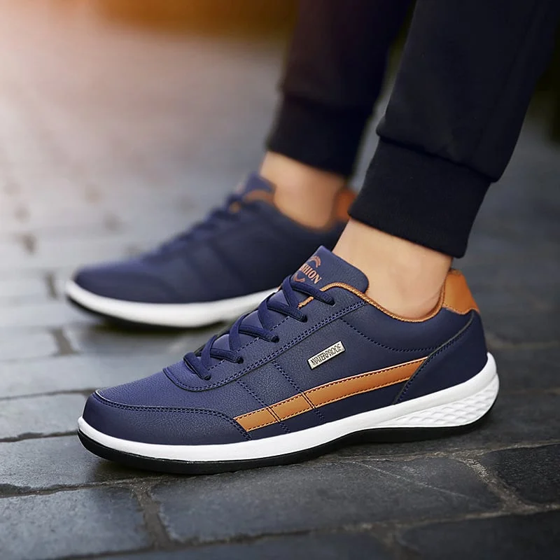🙆‍♂️👞 2024 Pantofi de piele confortabili ortopedici pentru bărbați noi