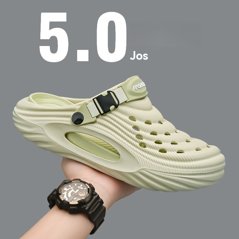 [Cumpără 1 Primești 1 Gratuit]🔥【36-45】Pantofi de plajă antiderapanți cu vârf dublu de vară-4011597