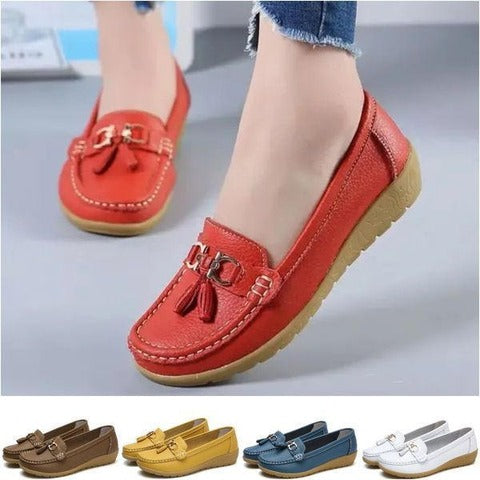 【Cumpărați unul, primiți unul gratuit】【35-44】 2025, pantofi din piele pentru femei, la modă nouă-3972413