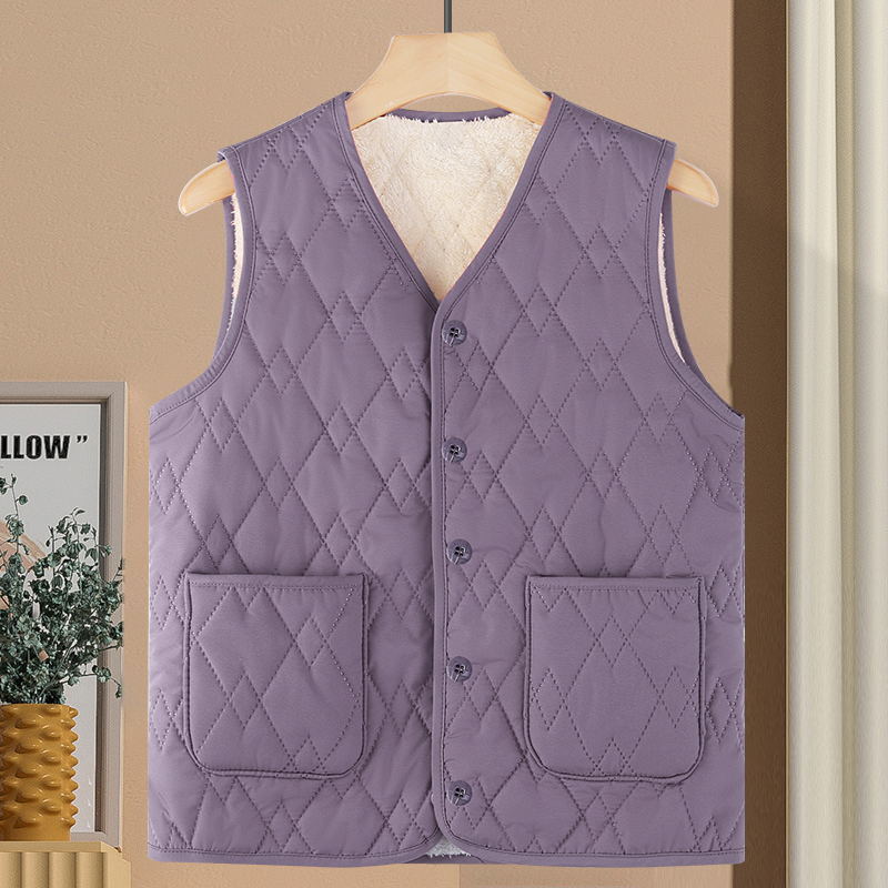 🔥🔥Vestă nouă, subțire și călduroasă, fără mâneci, pentru toamnă și iarnă-4102821