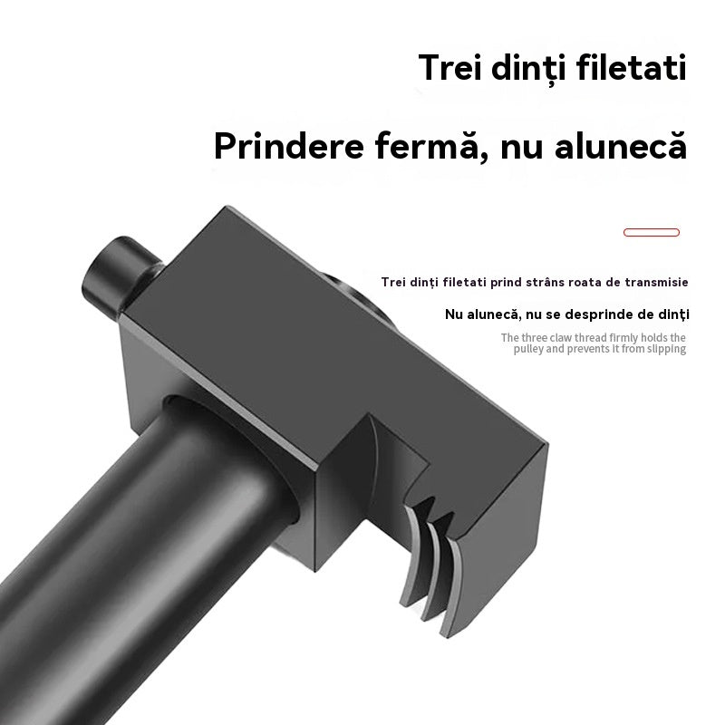 🚗🎁【Instrument de îndepărtare a filetului fuliei arborelui cotit】Instrument de îndepărtare a volantei motorului-4078987