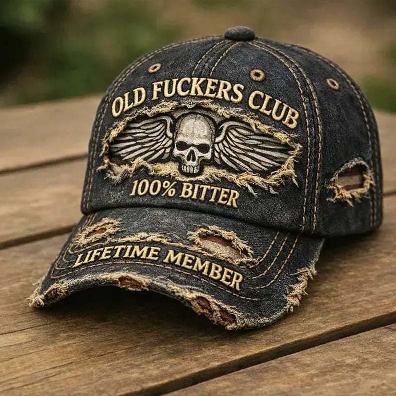❤️50% popust🧢Klub starejših fantov – retro baseball kapa-4259885