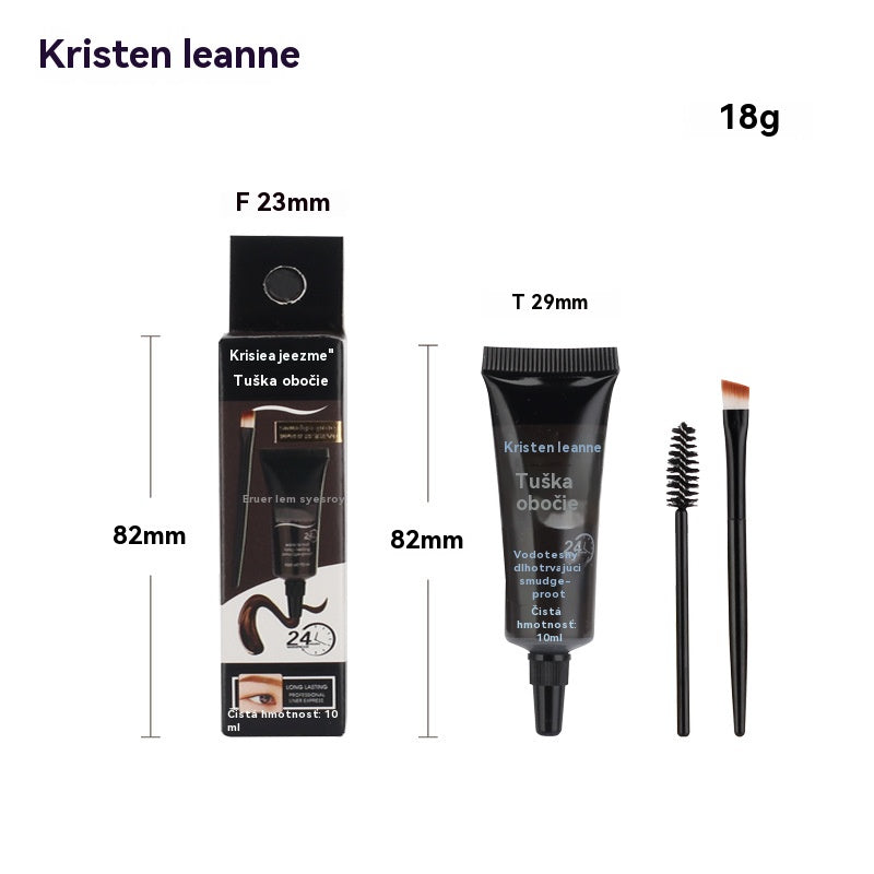 ⏳【Kup 1, získej 1 zdarma】⭐Dlouhotrvající, voděodolný a nerozmazávající se tekutý gel/krém na obočí (se štětcem na obočí)-4230026