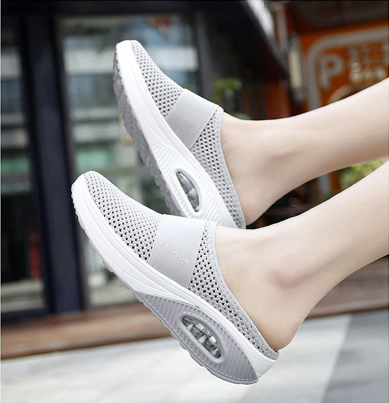 [Najlepiej sprzedające się nowe buty damskie] [Rozmiary 35-43] Nowe buty Air Cushion Hollow Mesh-4242055