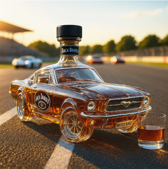 🔥Sticlă de whisky Mustang-4074321